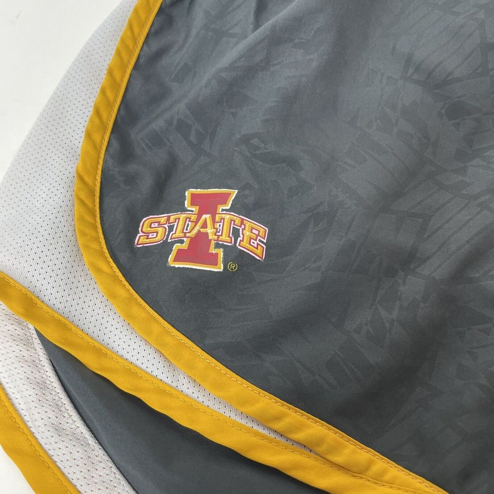 Iowa State Cyclones Nike Dri-Fit Running Shorts, Gray Women’s Small, Drawstring - Picture 2 of 12